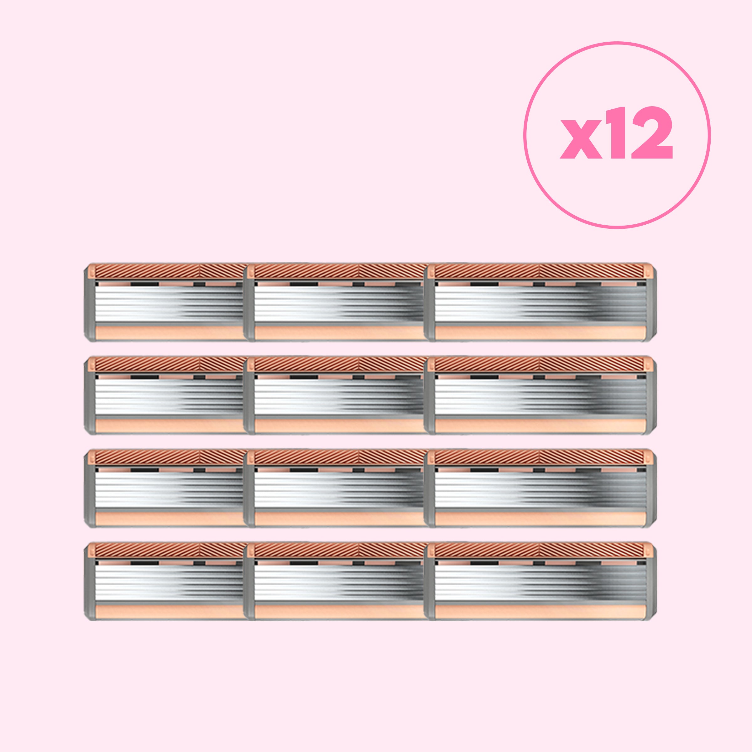 Premium SmoothGlide Refill Blades