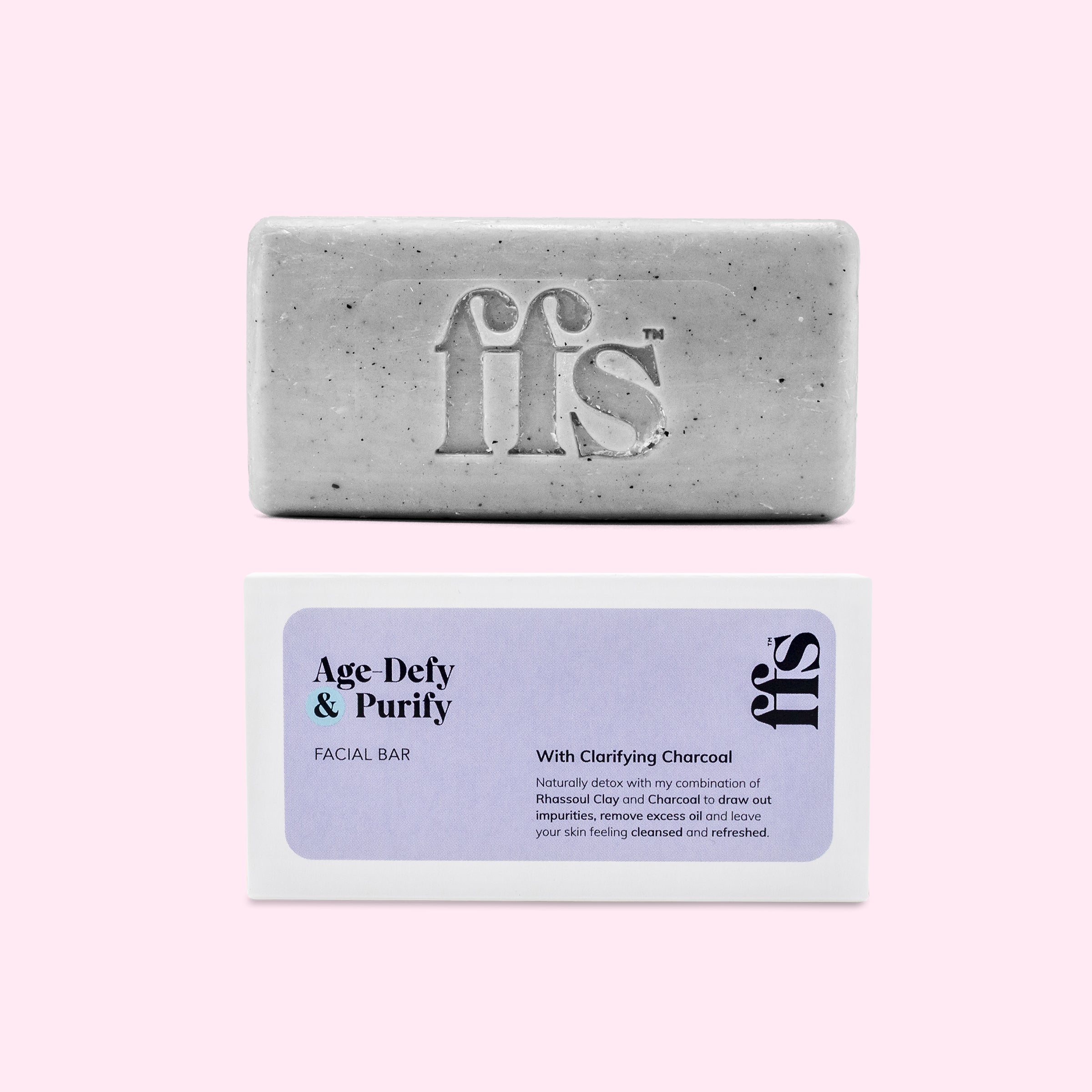 Age-Defy & Purify: Facial Bar with Clarifying Charcoal