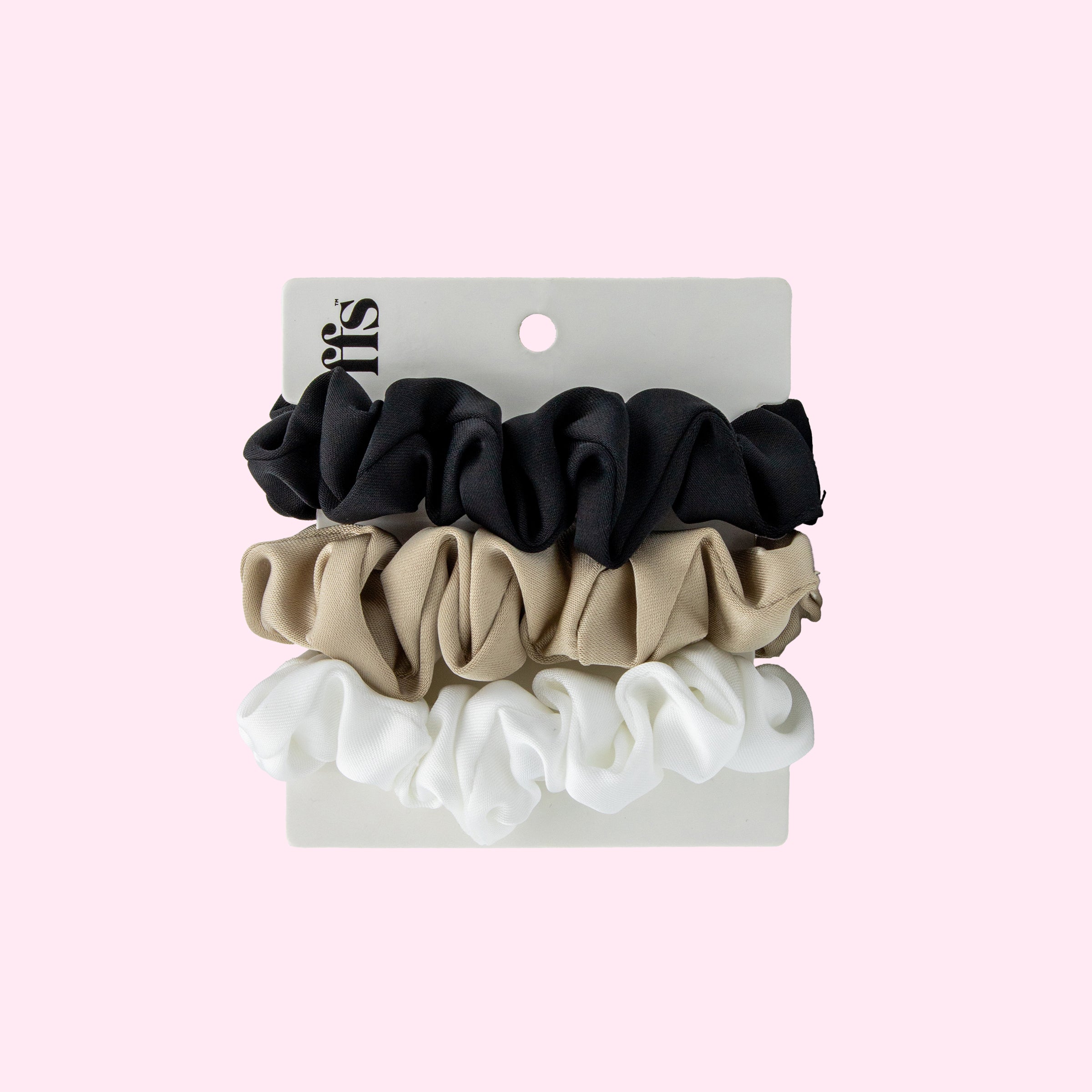 Hair Scrunchies - Mixed - 3 Pack