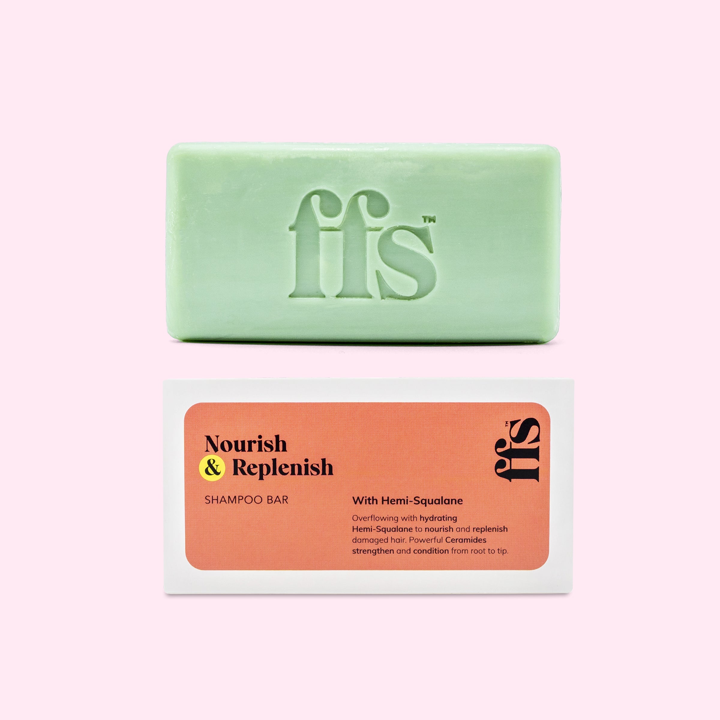 Nourish & Replenish: Shampoo Bar with Hemi-Squalane