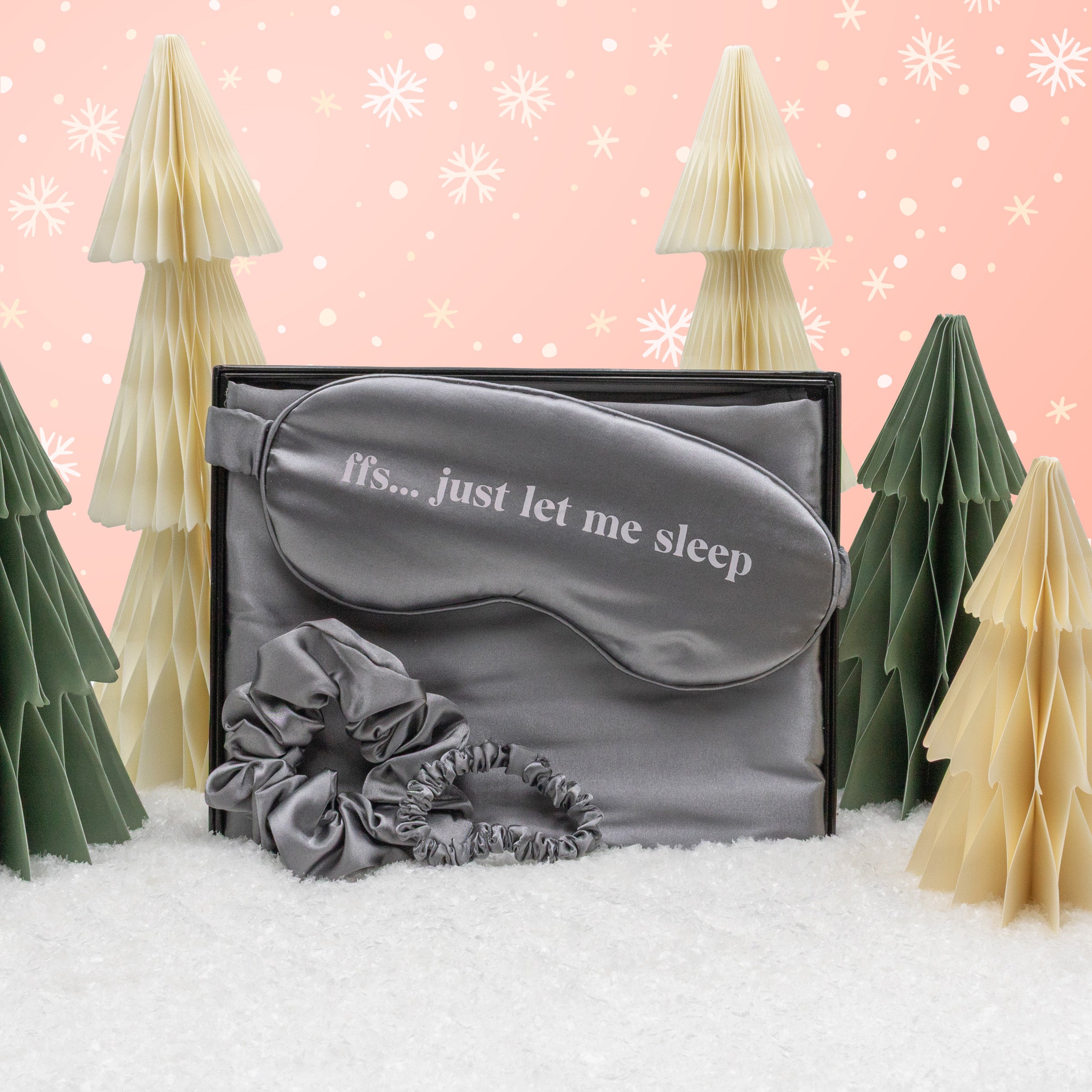 Silent Night Satin Sleep Set