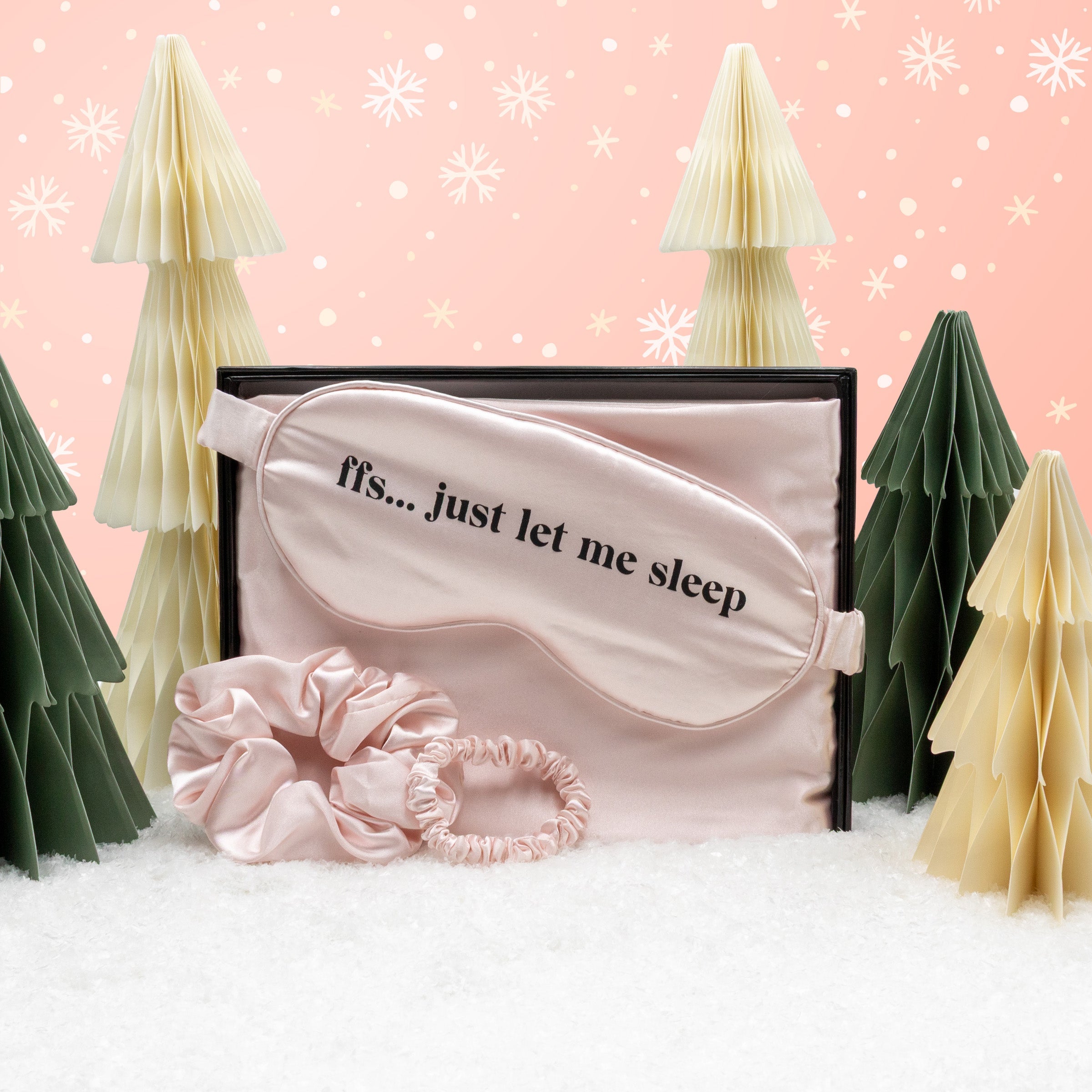 Silent Night Satin Sleep Set