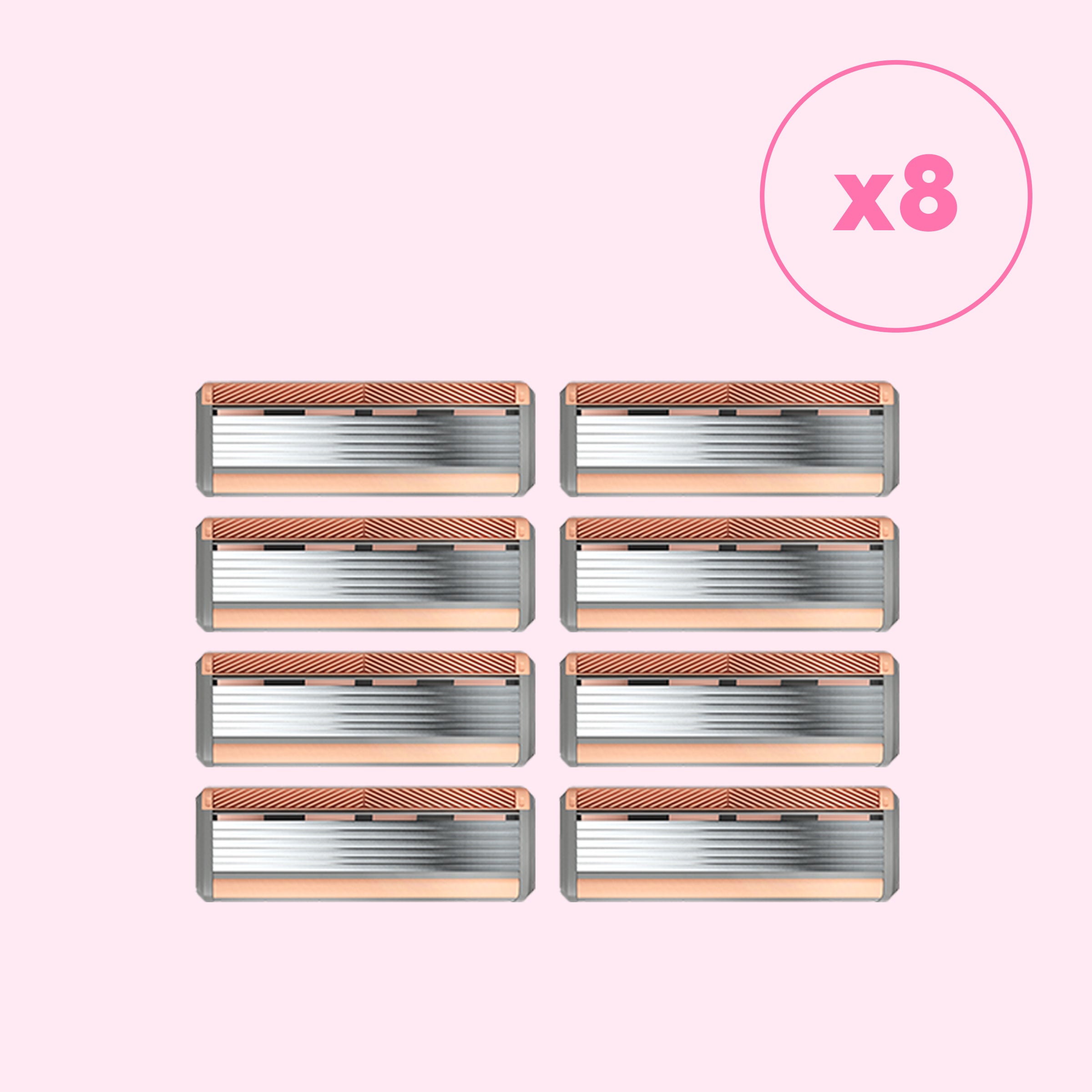 Premium SmoothGlide Refill Blades