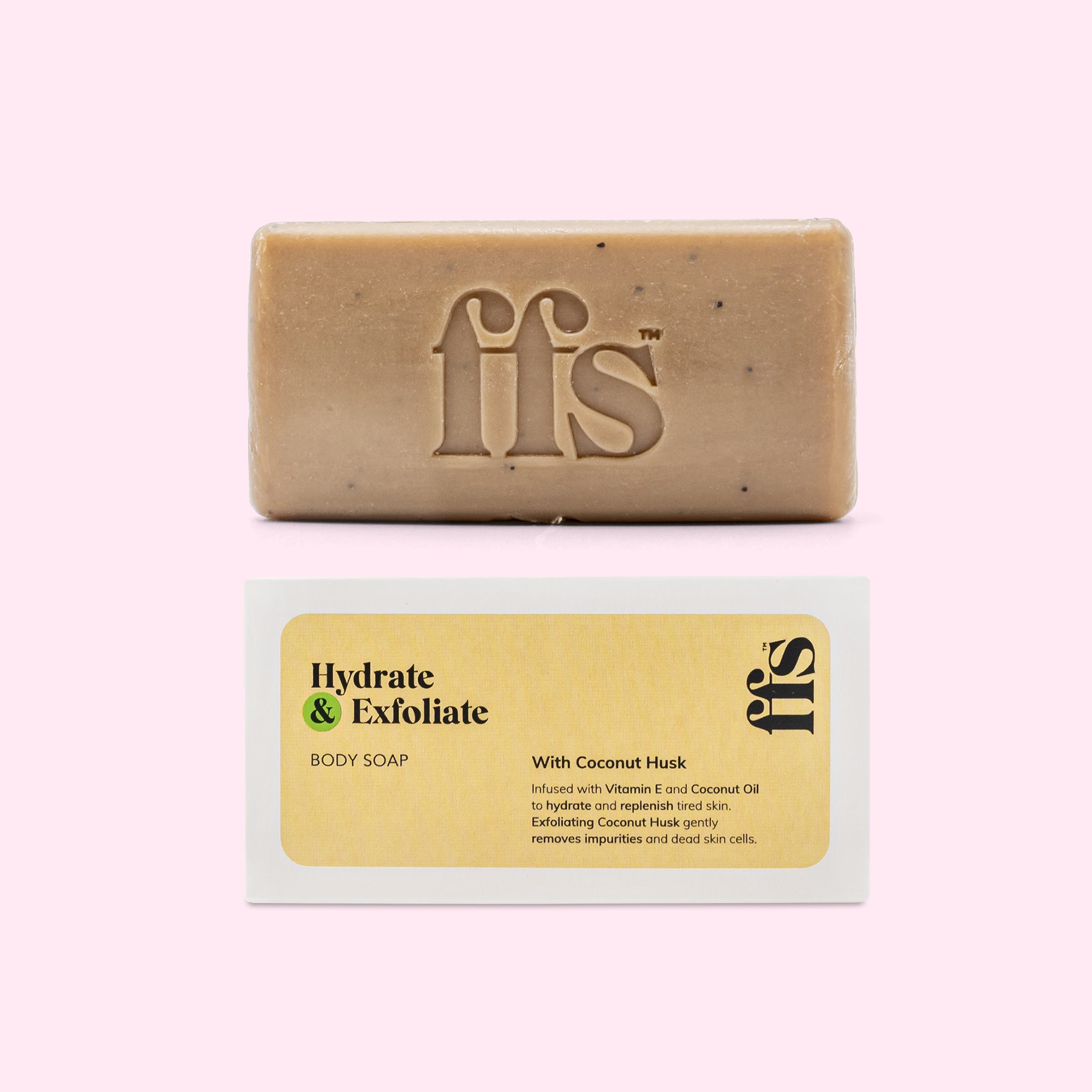 Hydrate & Exfoliate: Body Soap with Coconut Husk