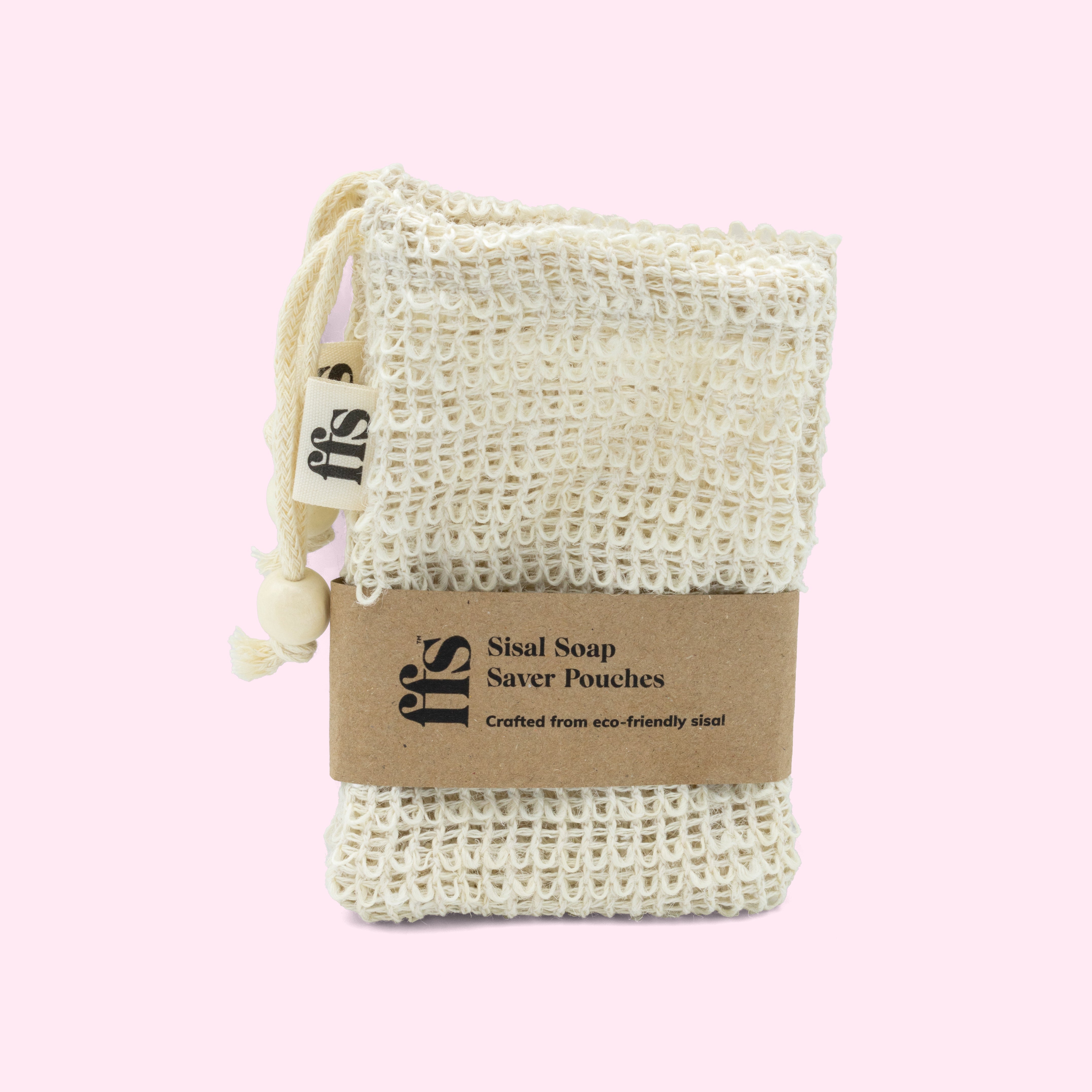 Sisal Soap Saver Pouch - 2 Pack