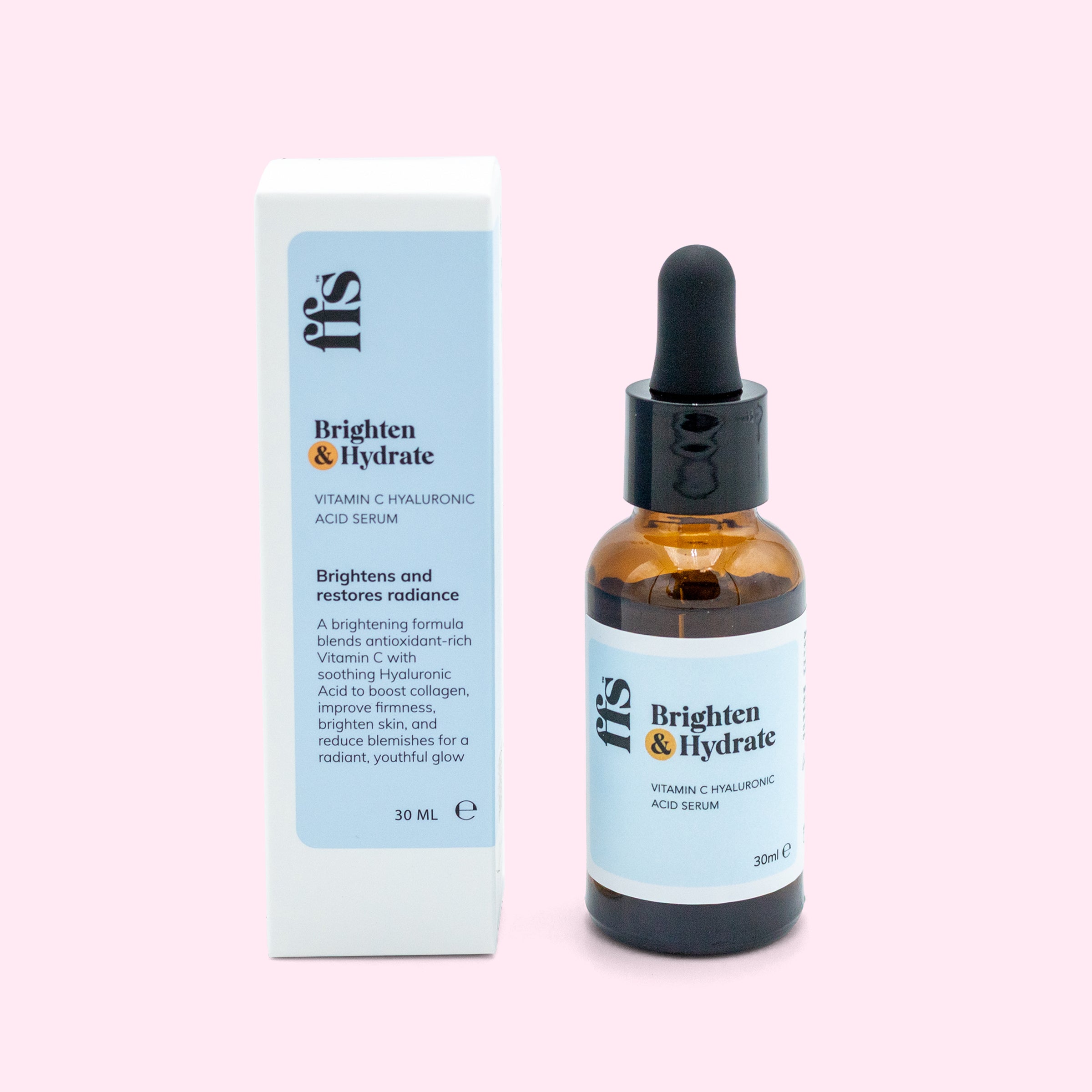 Brighten & Hydrate - Vitamin C & Hyaluronic Acid Serum