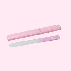 Double-Sided Glass Nail File - Light Pink
